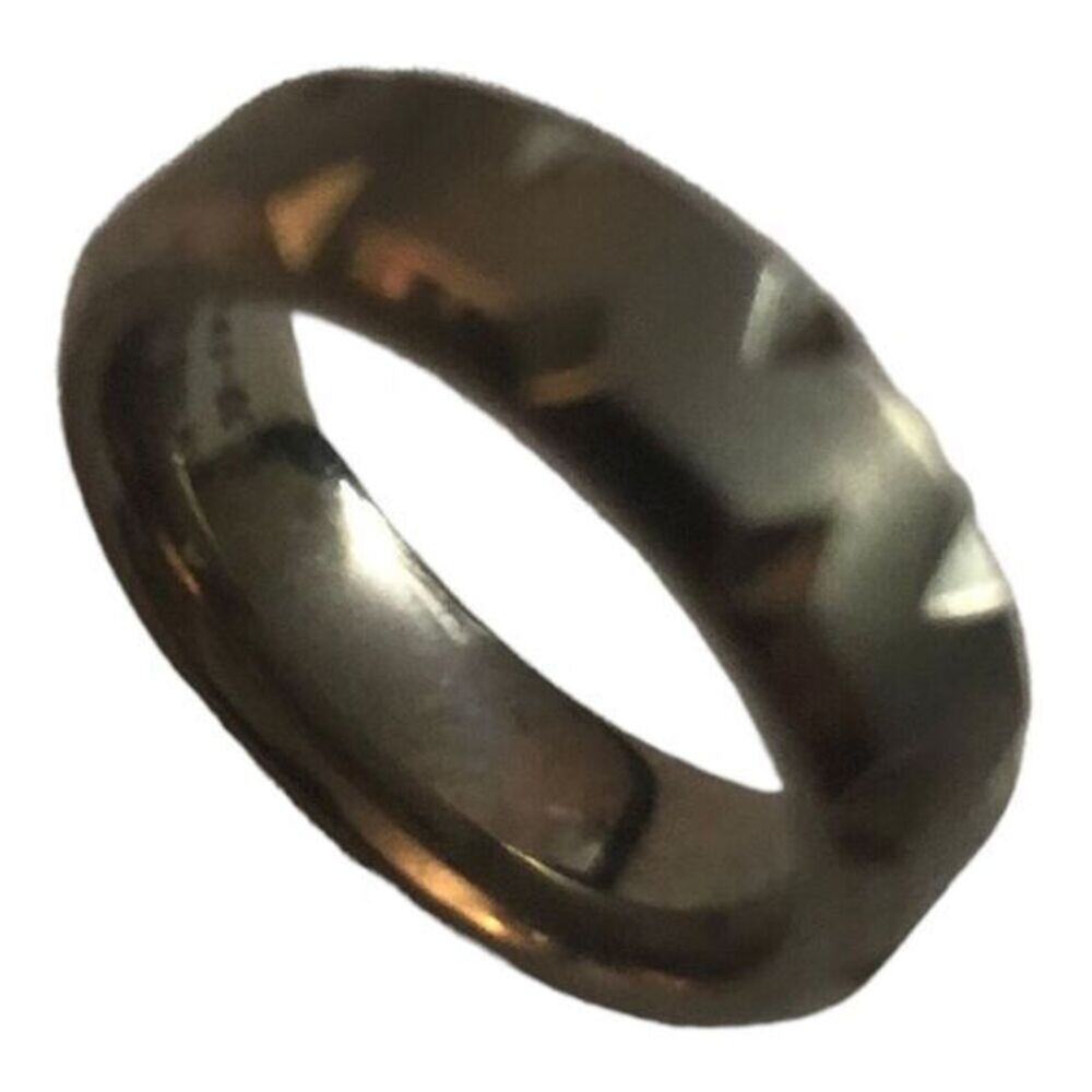 New titanium ring size 5‎